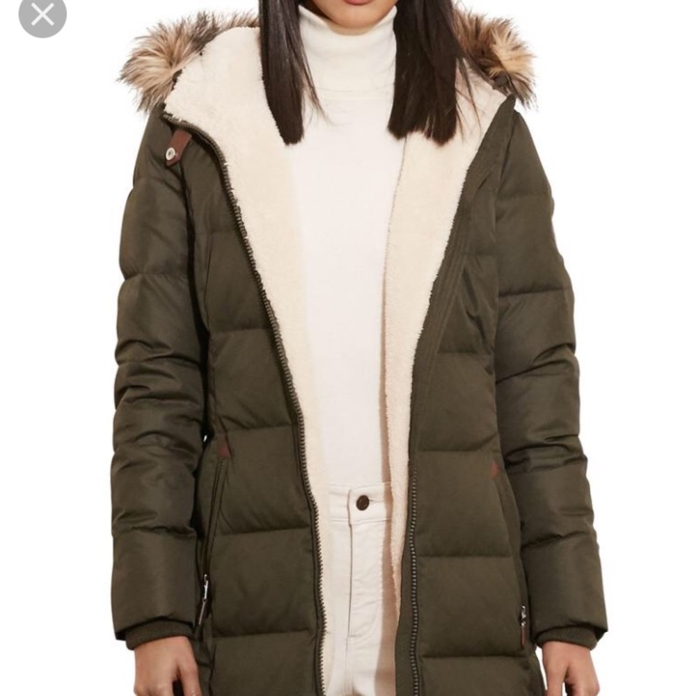 Lauren Ralph Lauren Quilted down puffer coat